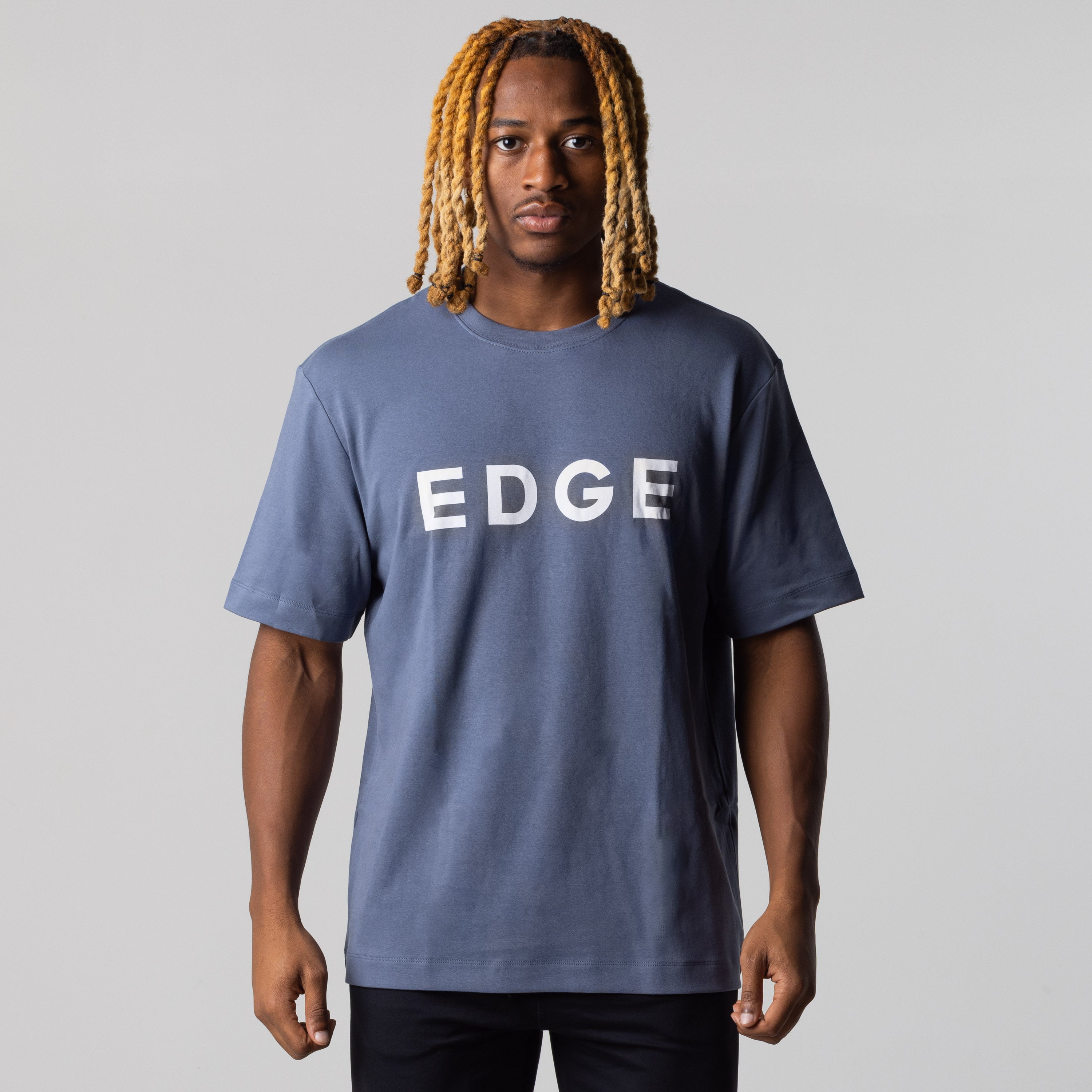 logo blue tee