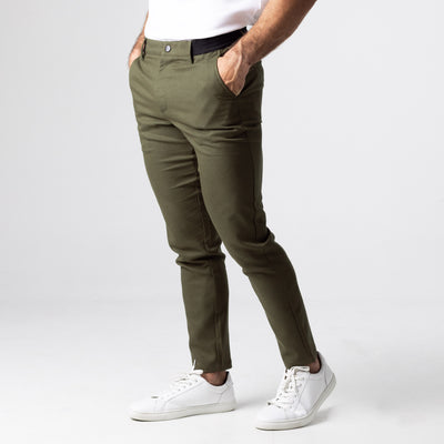 Active Chinos - Olive