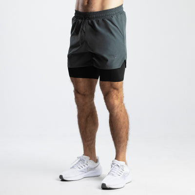 Elite Hybrid Shorts - Olive