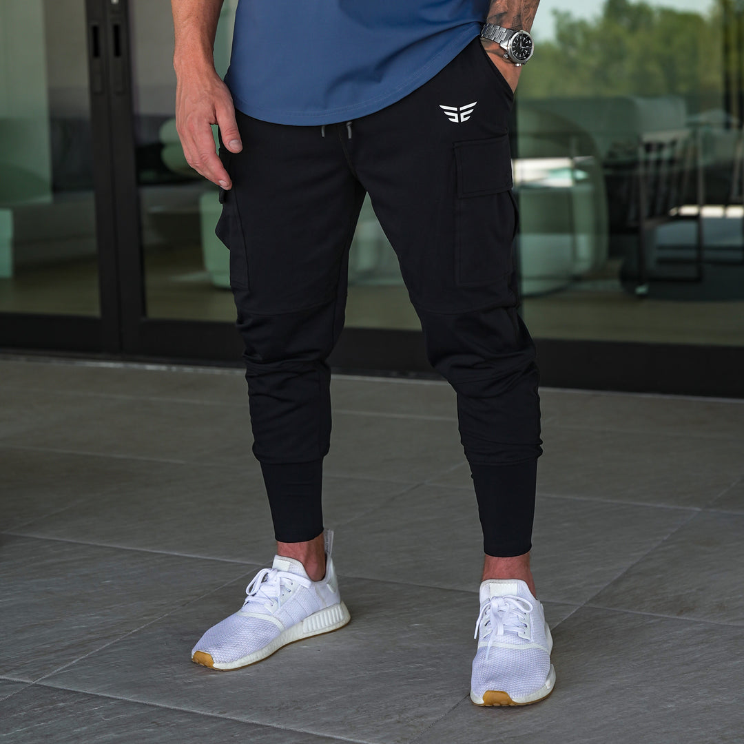 DENHAM 8.5 TECH PANTS BLACK テックパンツ Mサイズ DENHAM 8.5 TECH