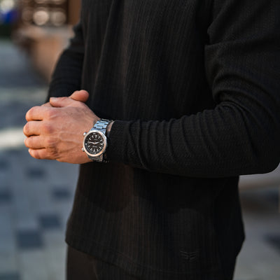 Monaco Longsleeve Polo - Black