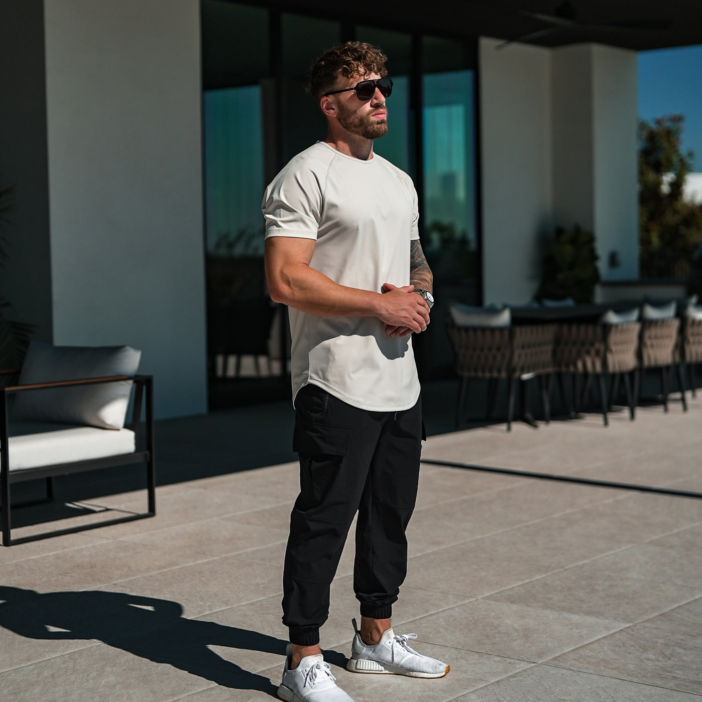 Performance Tee - Cream