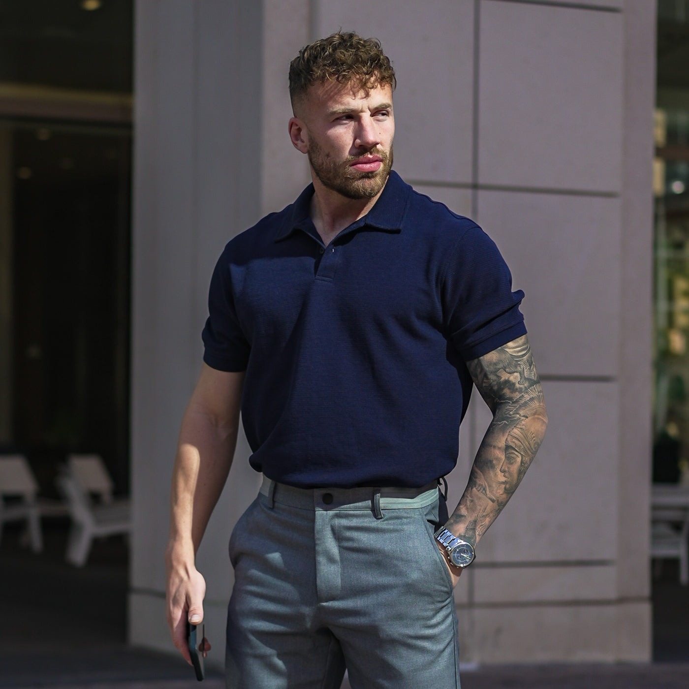 Active Polo - Navy