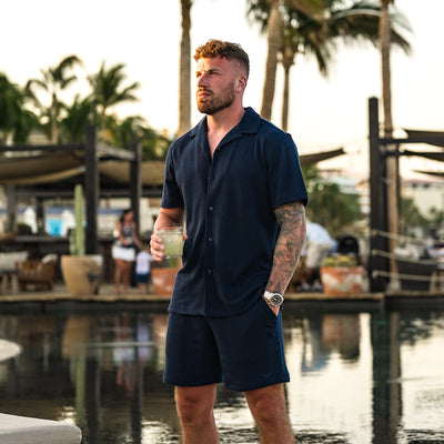 Marbella Shirt - Navy