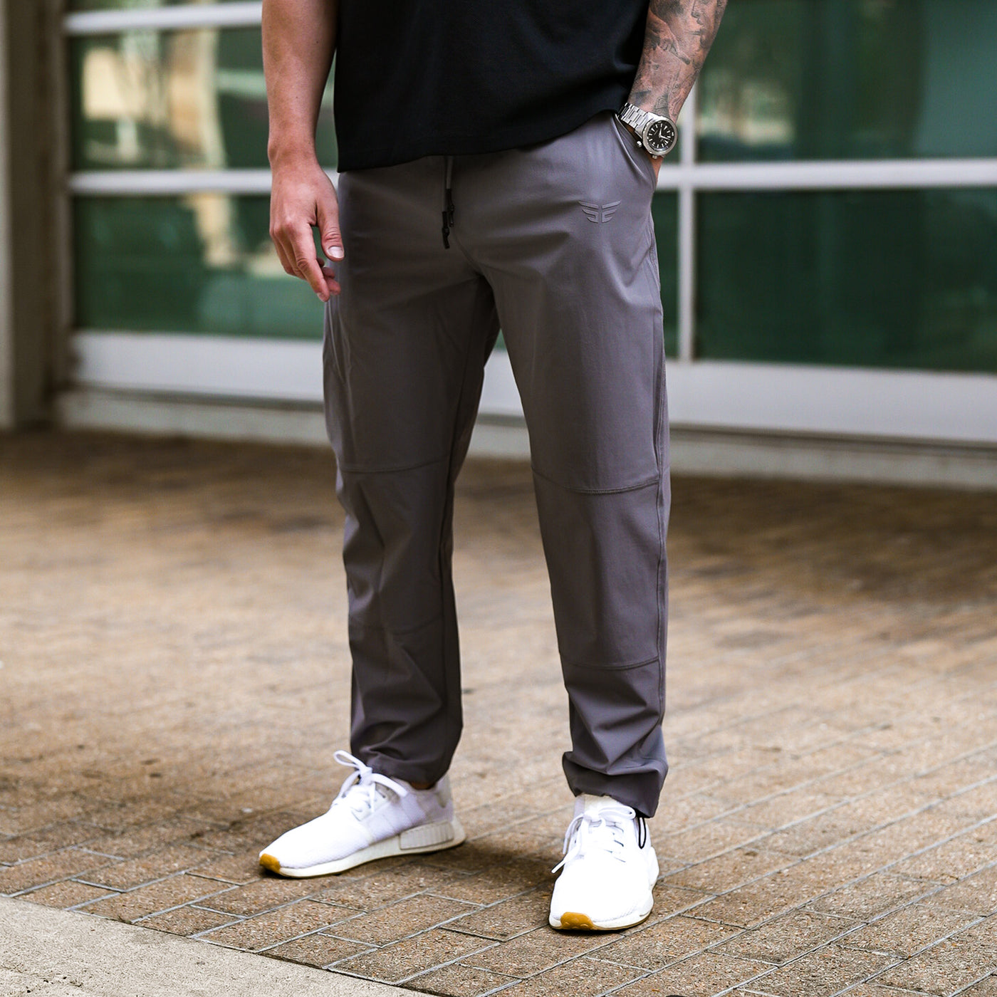 Lux Joggers - Light Grey