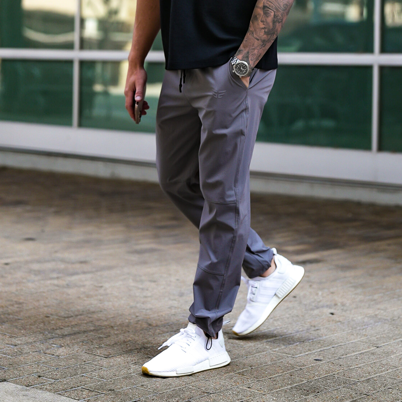 Lux Joggers - Light Grey