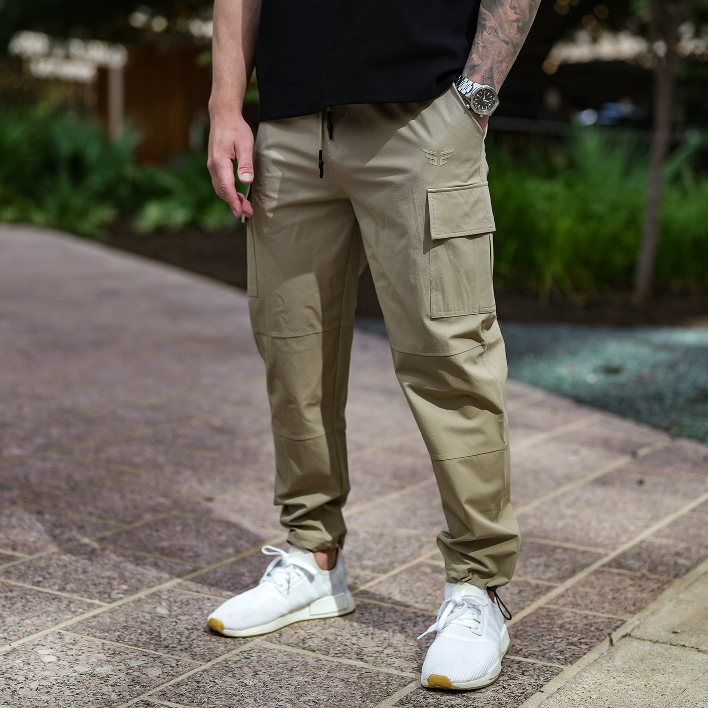 Lux Tech Joggers - Tan