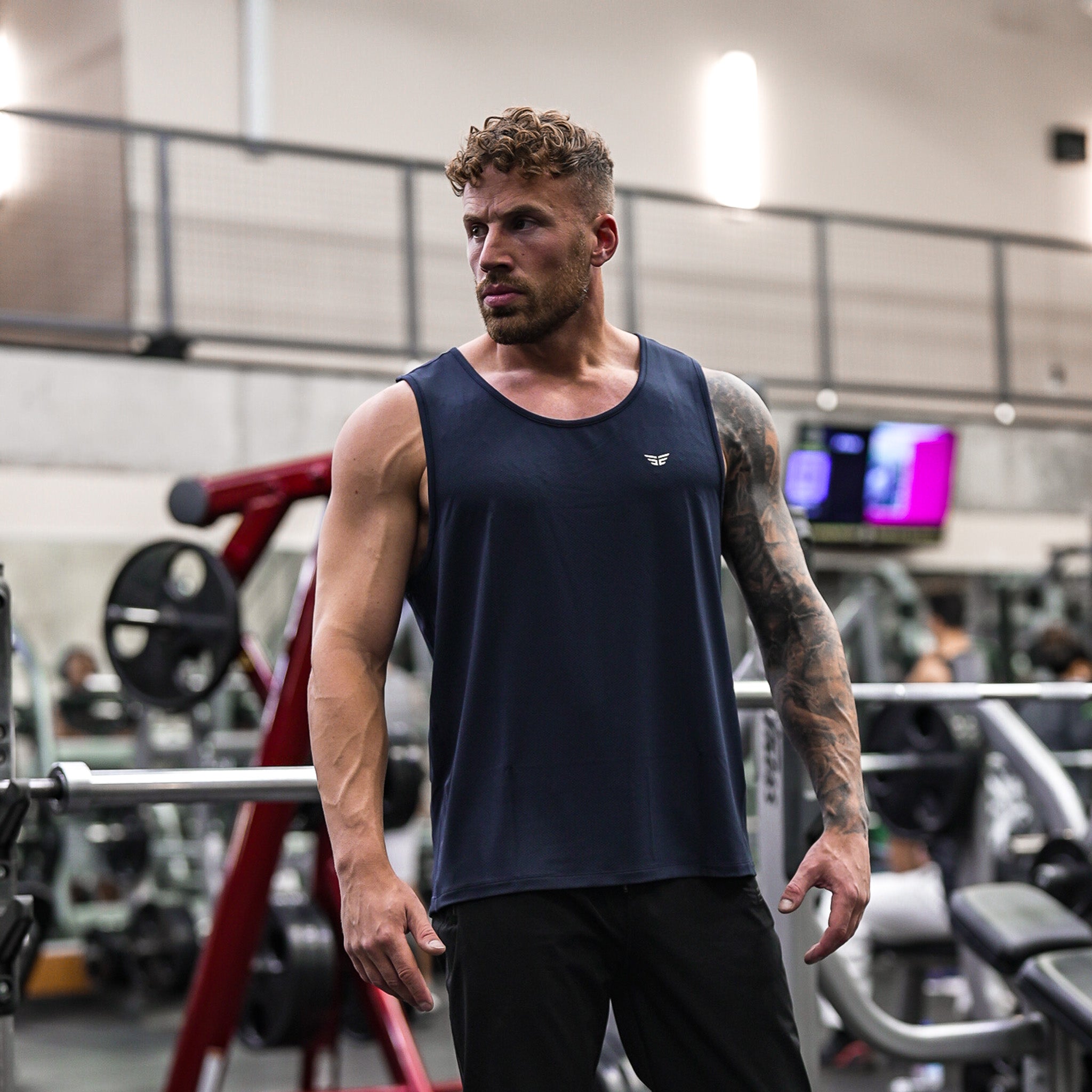 Enhanced Tank - Navy – Edge Lifestyle