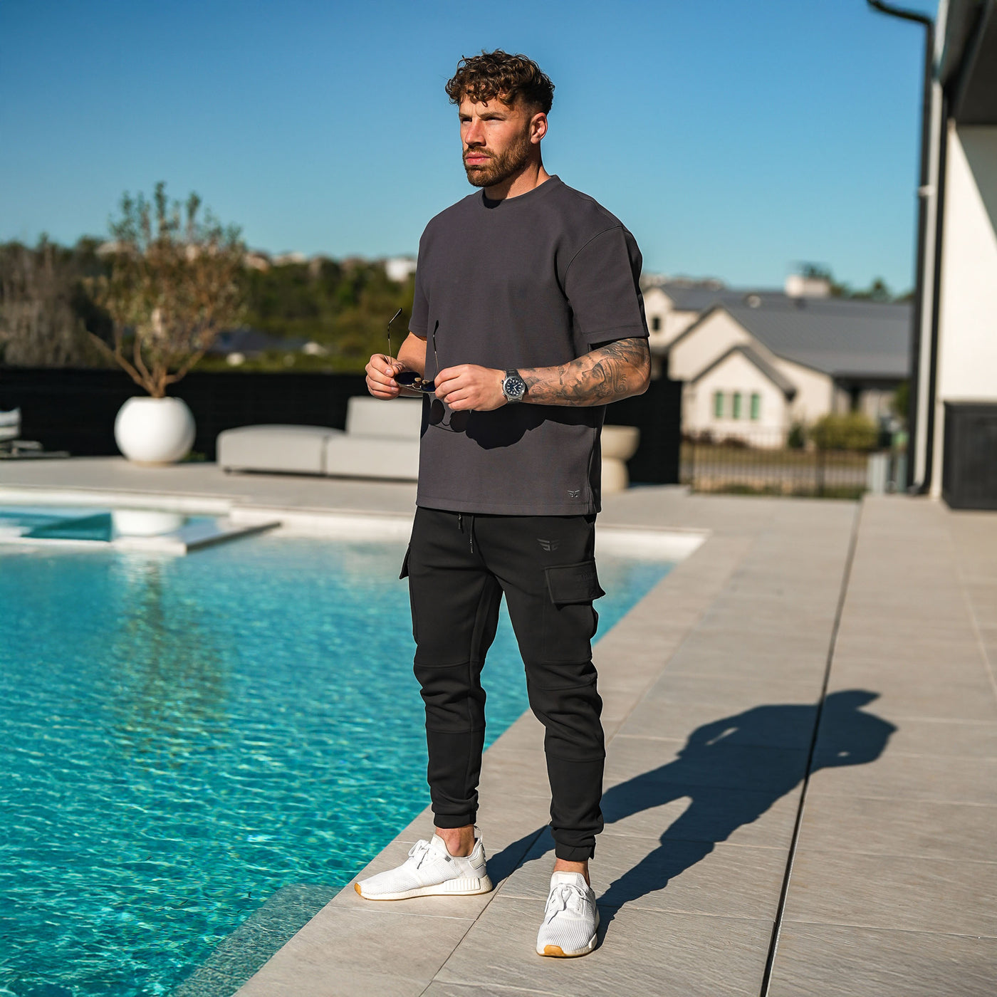 Shadow Tee - Grey