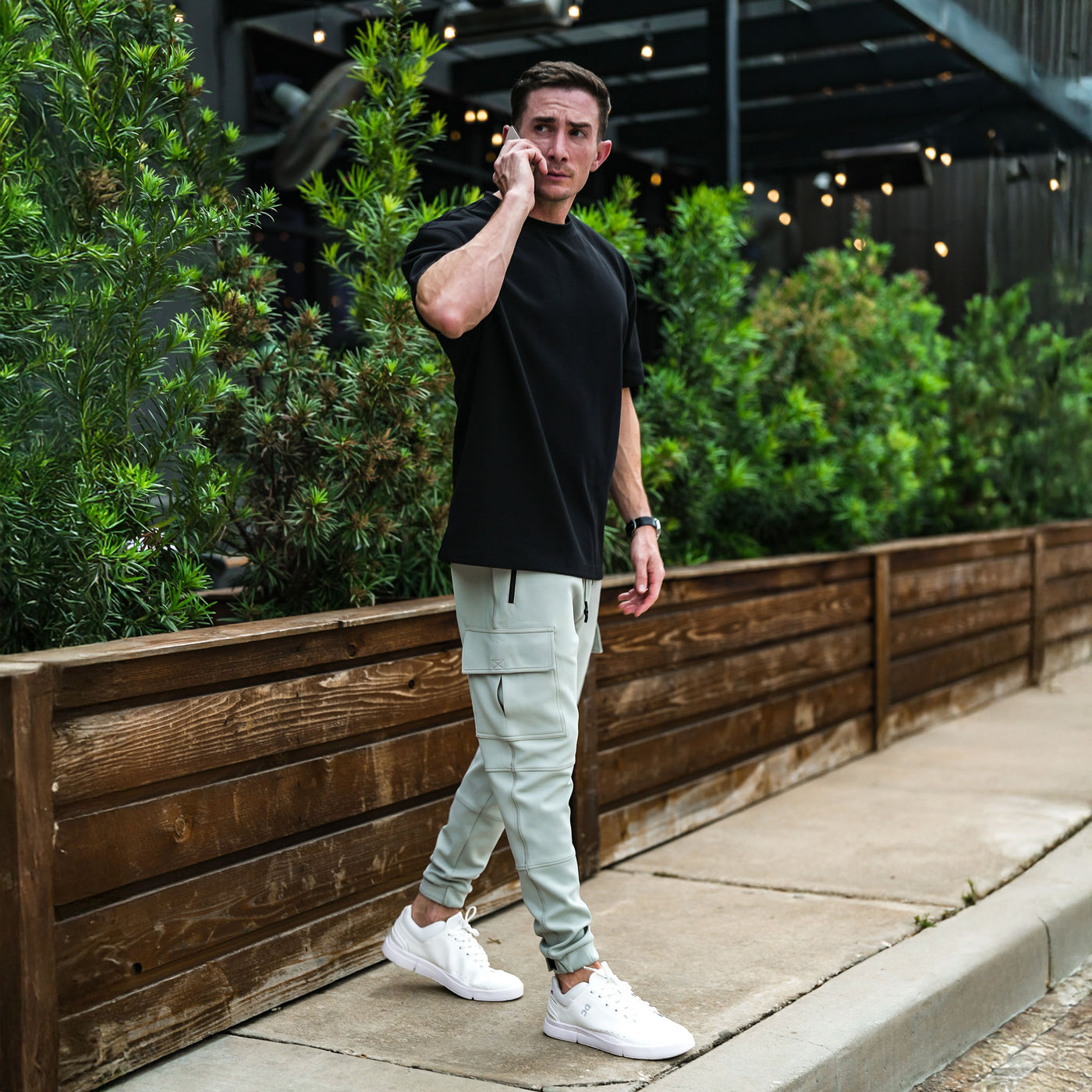 Tech Joggers - Frost Grey
