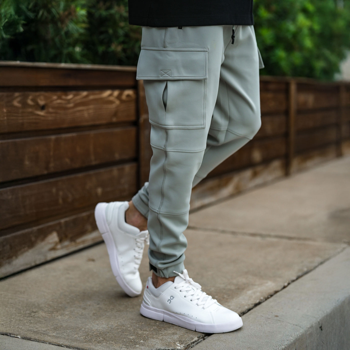 Tech Joggers - Frost Grey