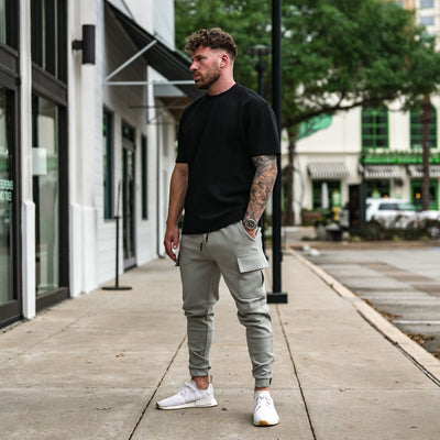 Tech Joggers - Frost Grey