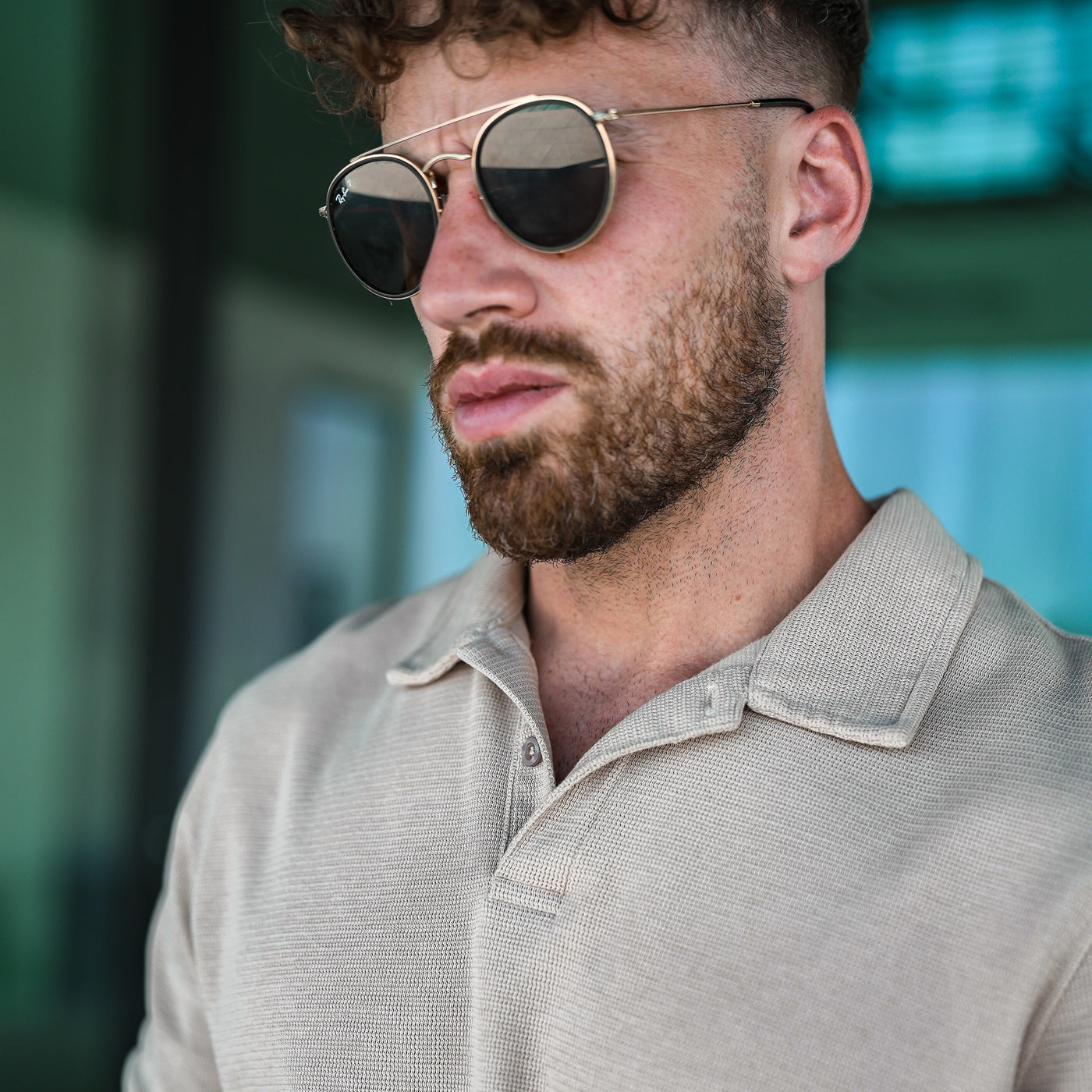 Active Polo - Cream