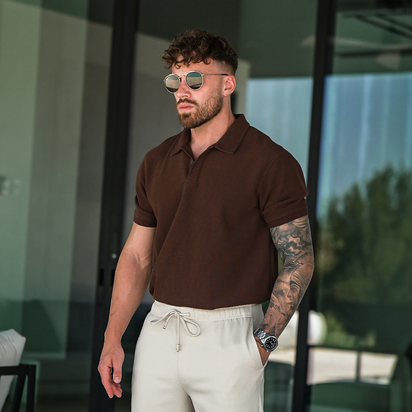 Active Polo - Brown