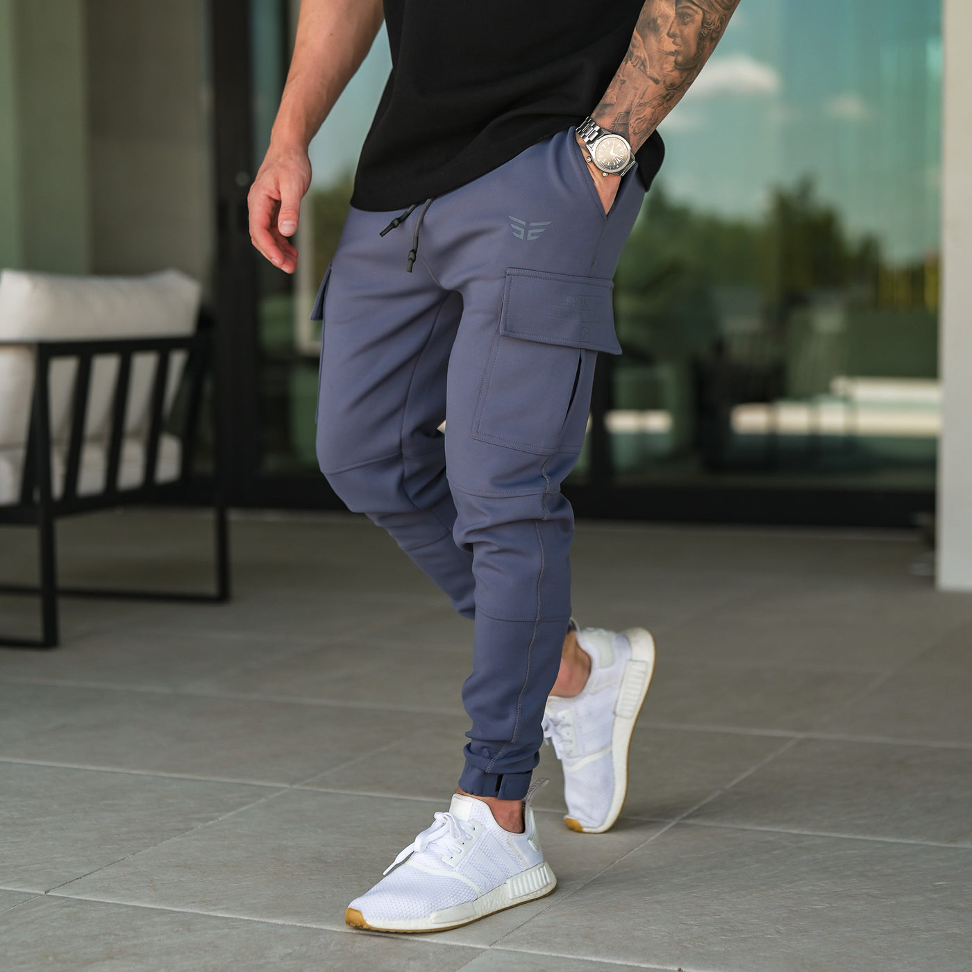 Tech Joggers - Steel Grey