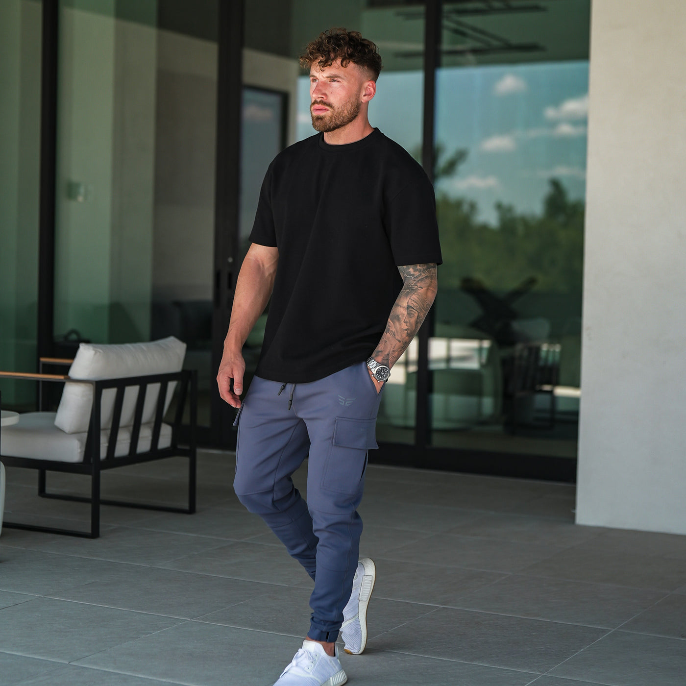 Tech Joggers - Steel Grey