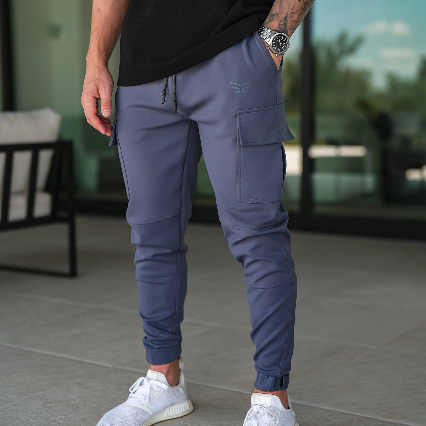Tech Joggers - Steel Grey