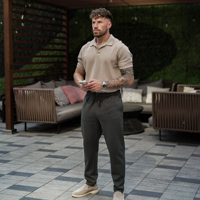 Casual Chinos - Forged Green