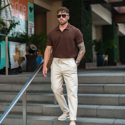 Casual Chinos - Cream
