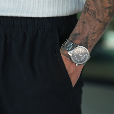 Premium Linen Pants - Black