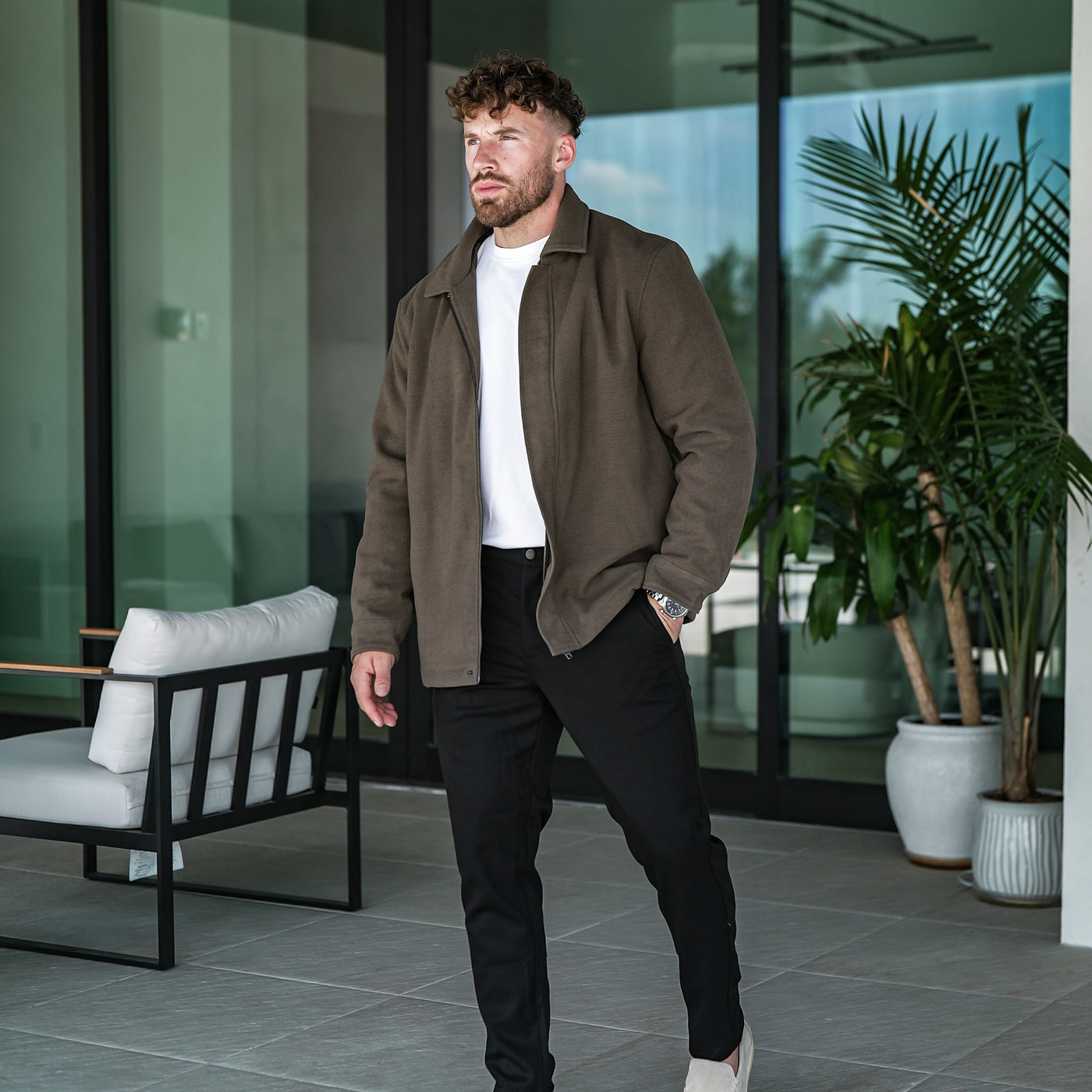 Oslo Jacket - Brown