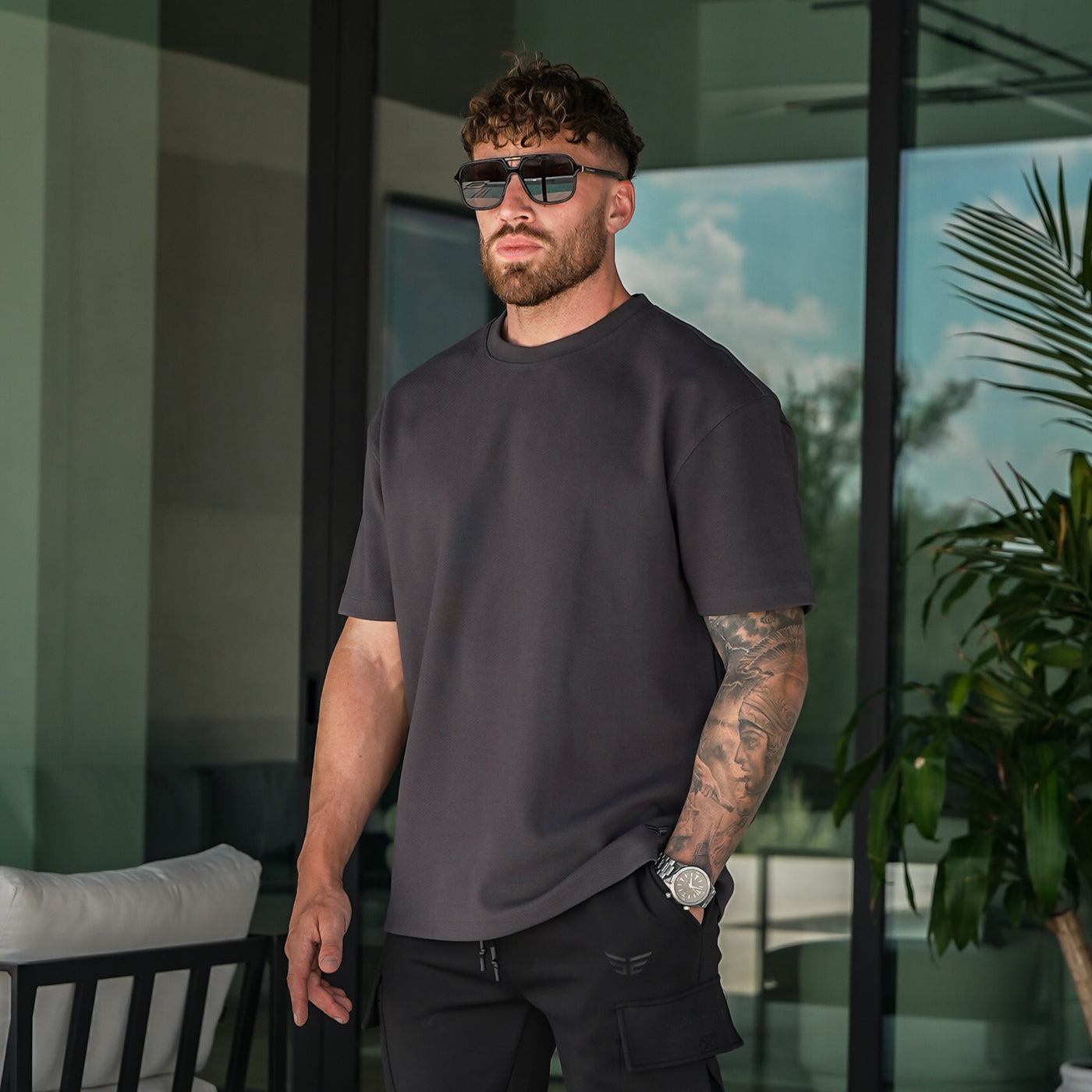 Shadow Tee - Grey