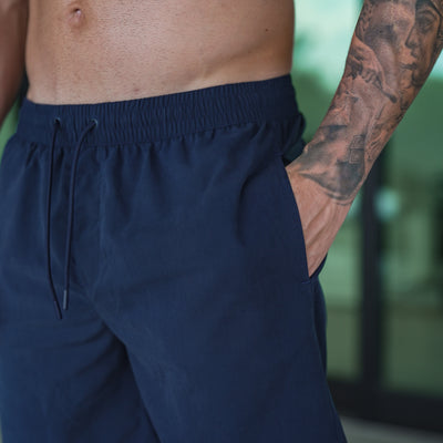 Summer Hybrid Shorts - Navy