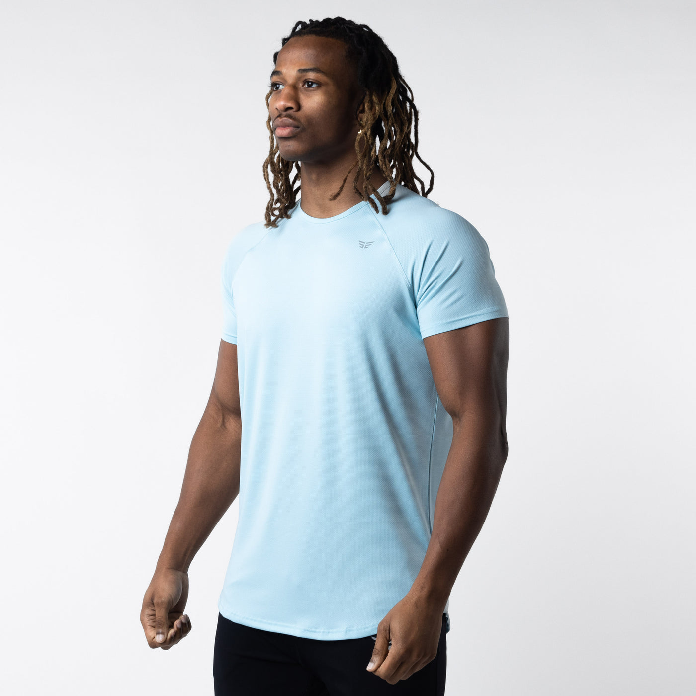 Enhanced Mesh Tee V2 - Light Blue