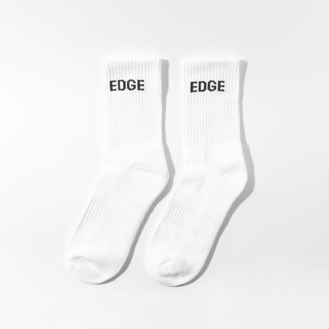 EDGE Logo Socks - White