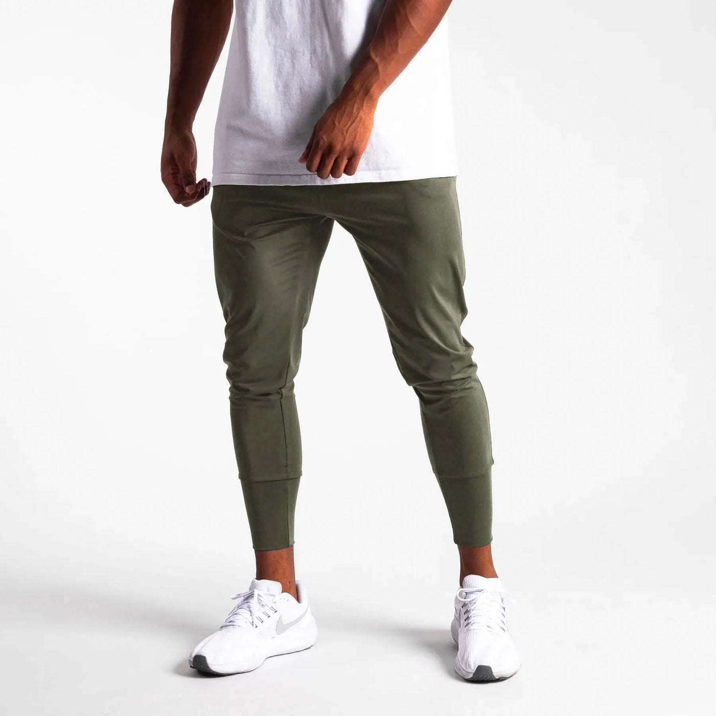 Performance Joggers - Olive Green