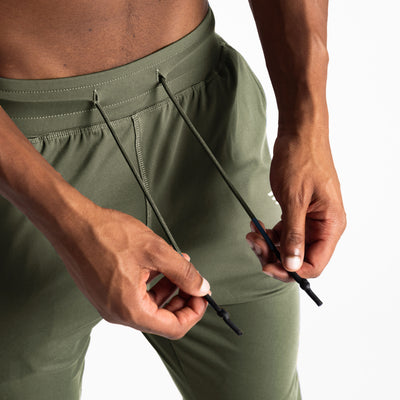 Performance Joggers - Olive Green