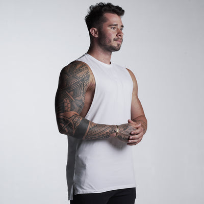 Gains Tank - White
