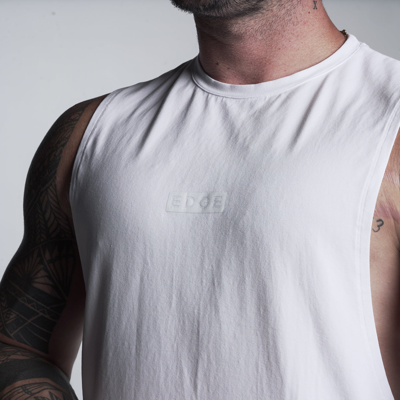 Gains Tank - White