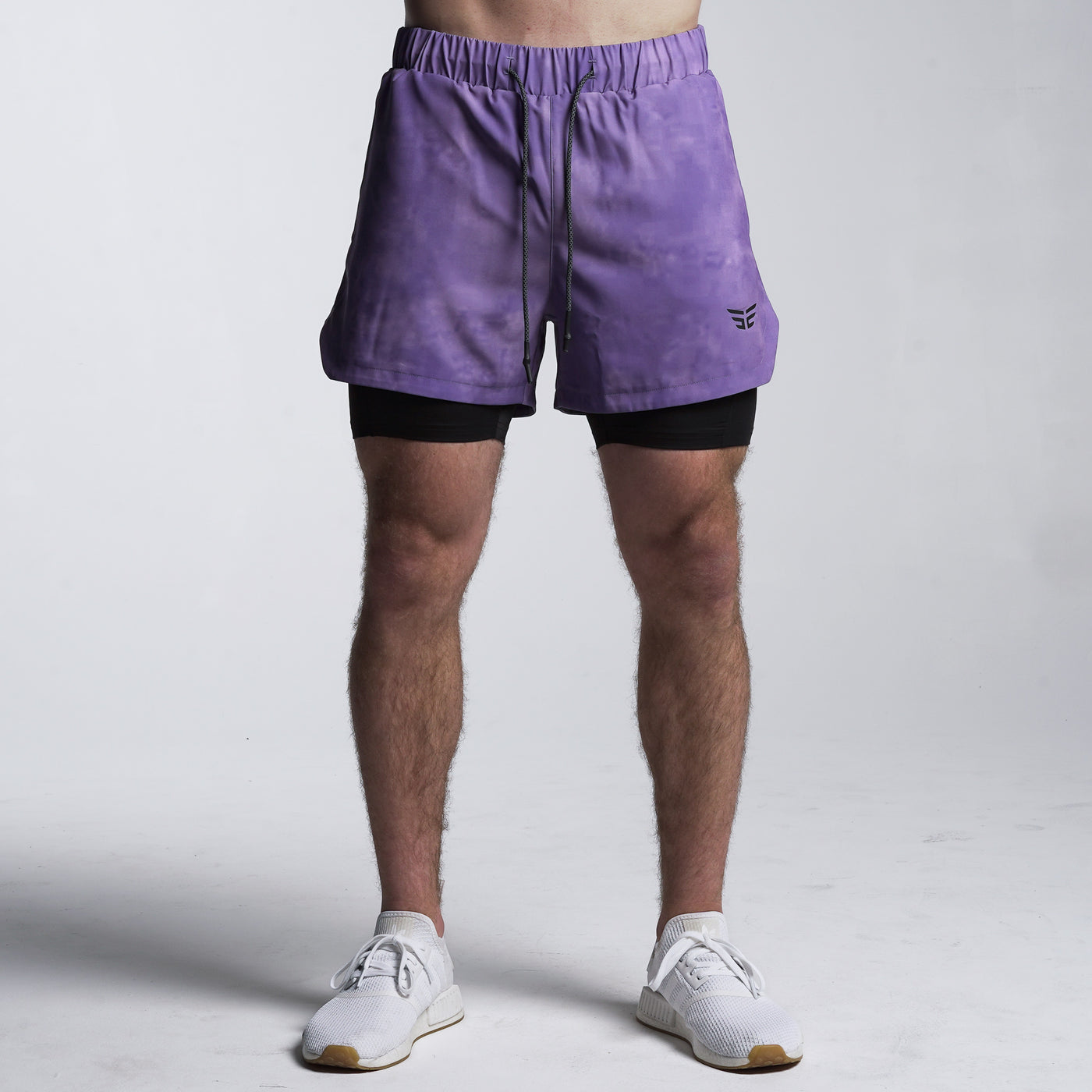 Elite Hybrid Shorts - Purple Haze